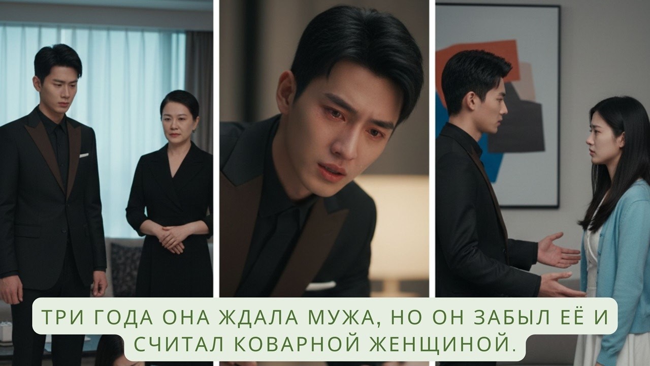 Три года она ждала мужа, но он забыл её и считал коварной женщиной#film #дорама #любовь
