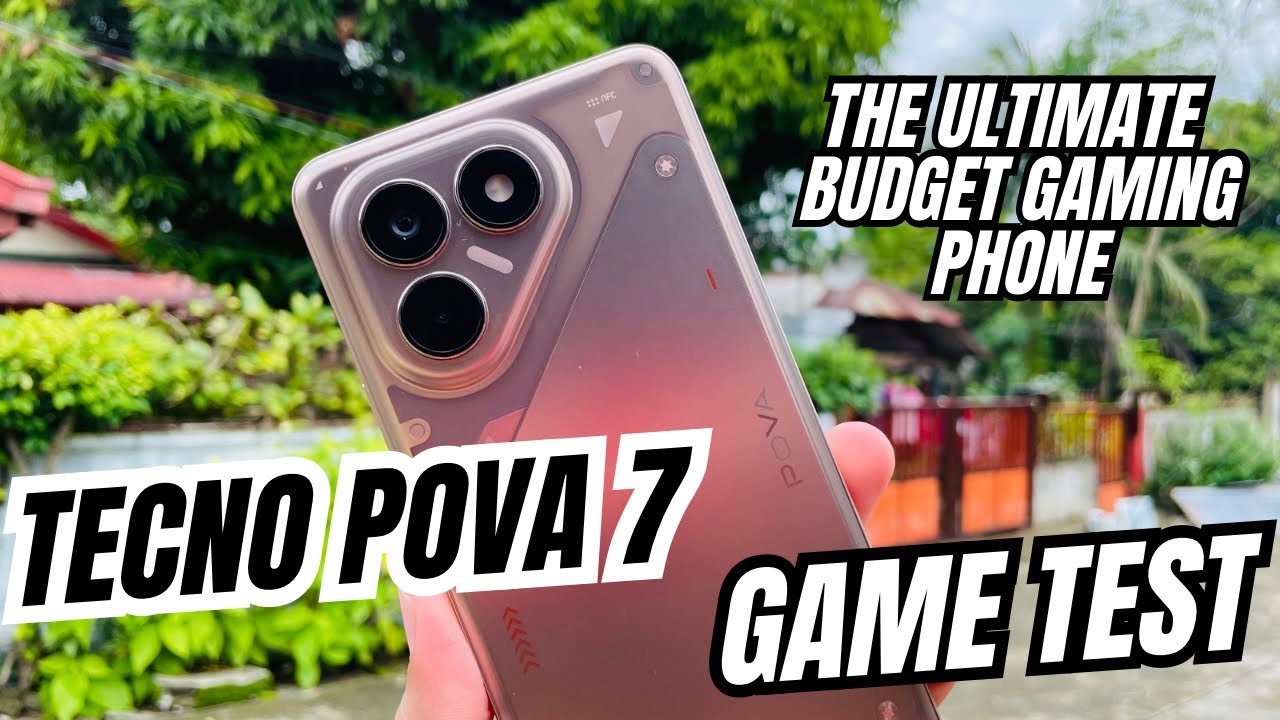 TECNO POVA 7 GAME TEST - THE ULTIMATE BUDGET GAMING PHONE?!
