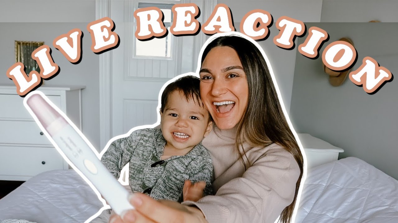LIVE PREGNANCY TEST | BABY #2 | FINDING OUT I'M PREGNANT