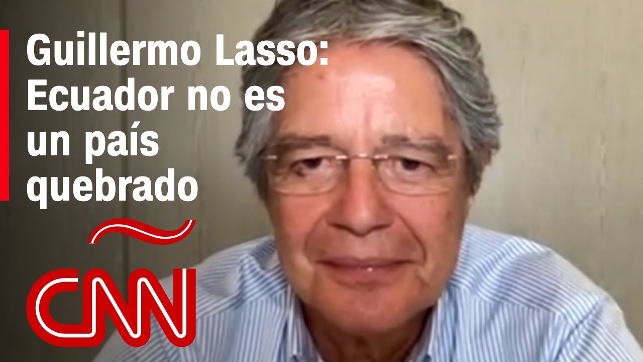 Lasso dice cuáles líderes están invitados a su posesión, leyes por derogar y sus planes para Ecuador