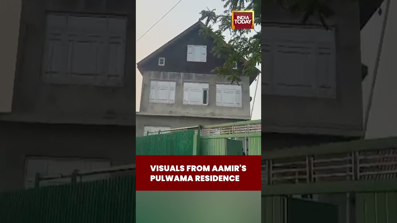 First Visuals from Aamir Rashid&rsquo;s Residence in Pulwama After Delhi Blast | #delhiblastnews