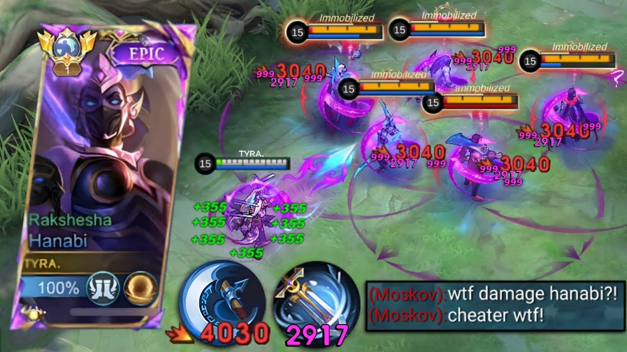 TOP 1 GLOBAL HANABI BEST BURST CRIT DAMAGE HACK BUILD FOR 2024!!🔥 100% BROKEN! (MUST TRY)