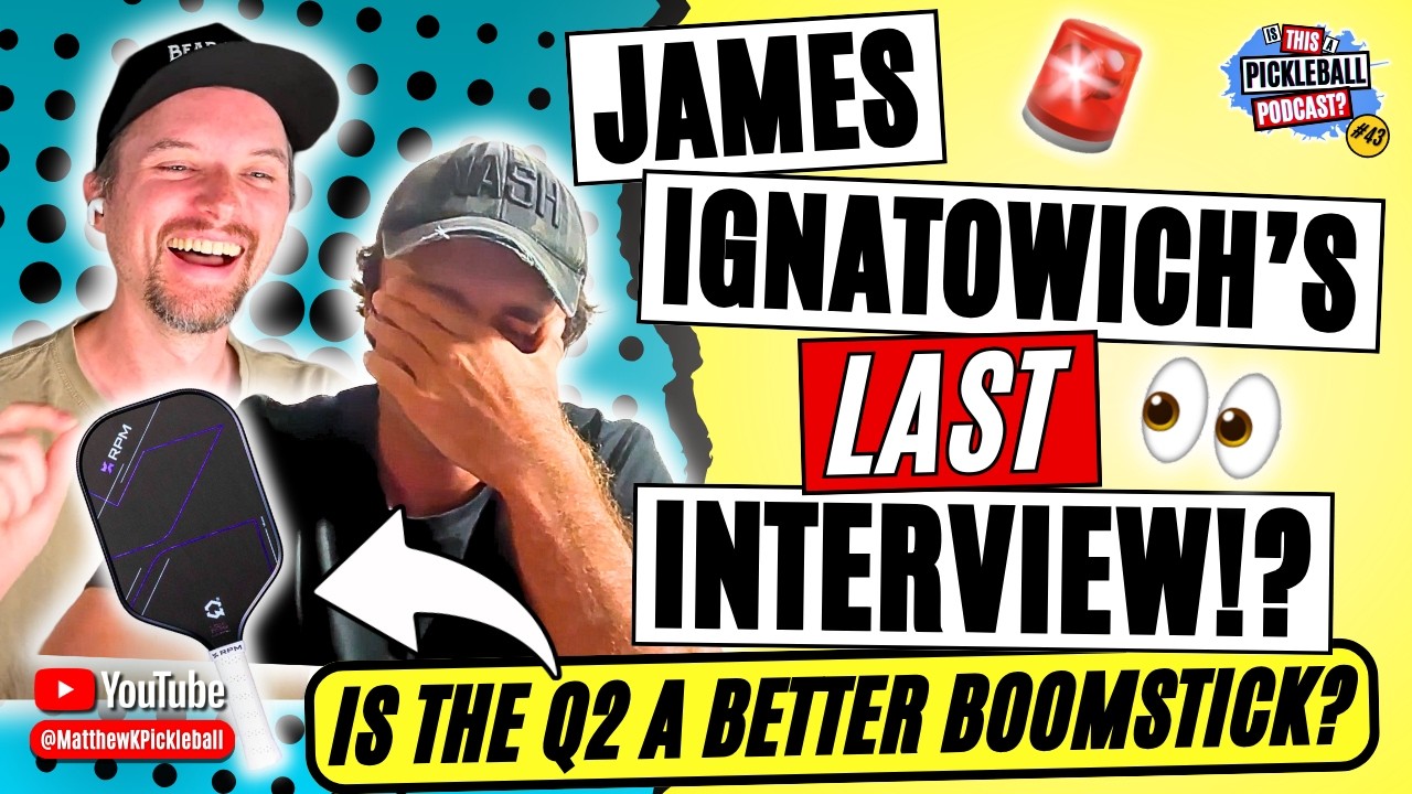 Did A Pro Pickleballer Make A BETTER Boomstick? | My Off-The-Rails Interview w/ James Ignatowich