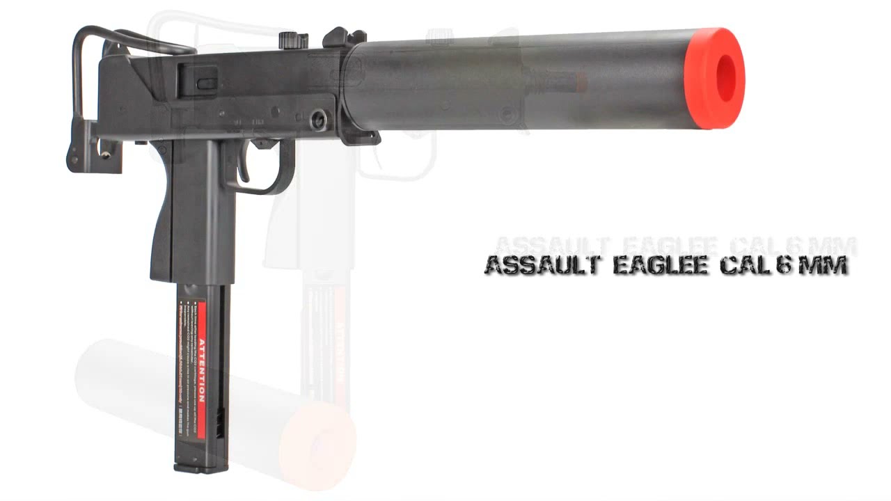 Fast Shooting MAC 10 Airsoft Gun Sub Machine Gun SMG