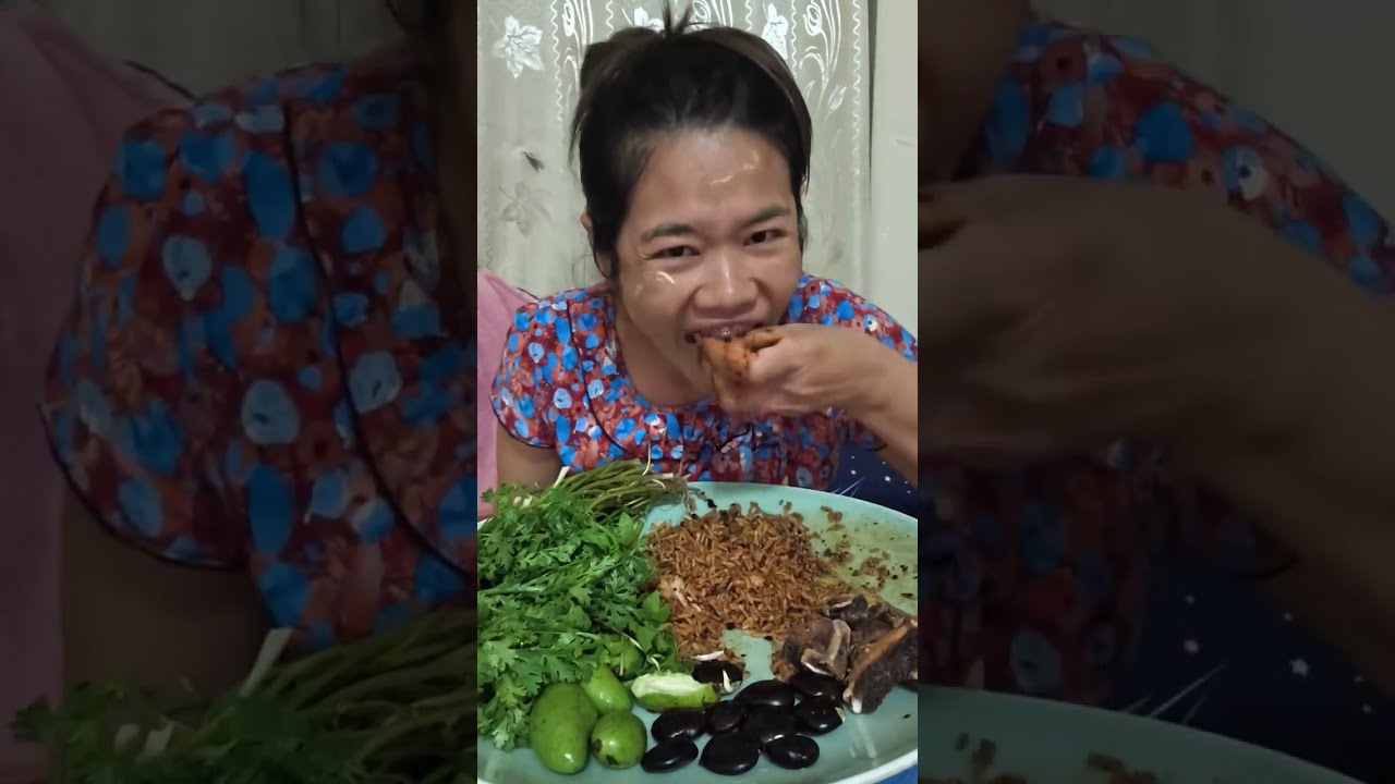 ငပိထောင်းနဲ့ထမင်းနယ်ပြီး တို့စရာအစုံ စားမယ်သဲလေးတို့ - ပအို့မ 🤤🤤