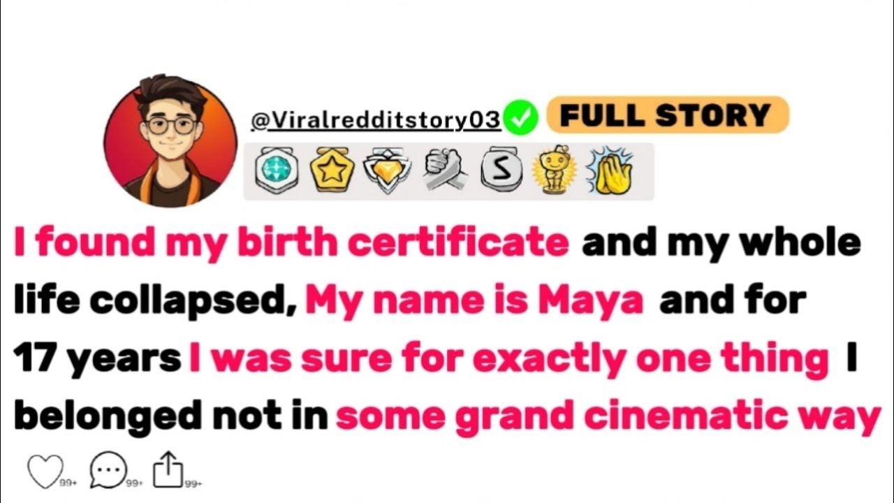 [FULL STORY] I Found My Birth Certificate And My Whole Life Collapsed...