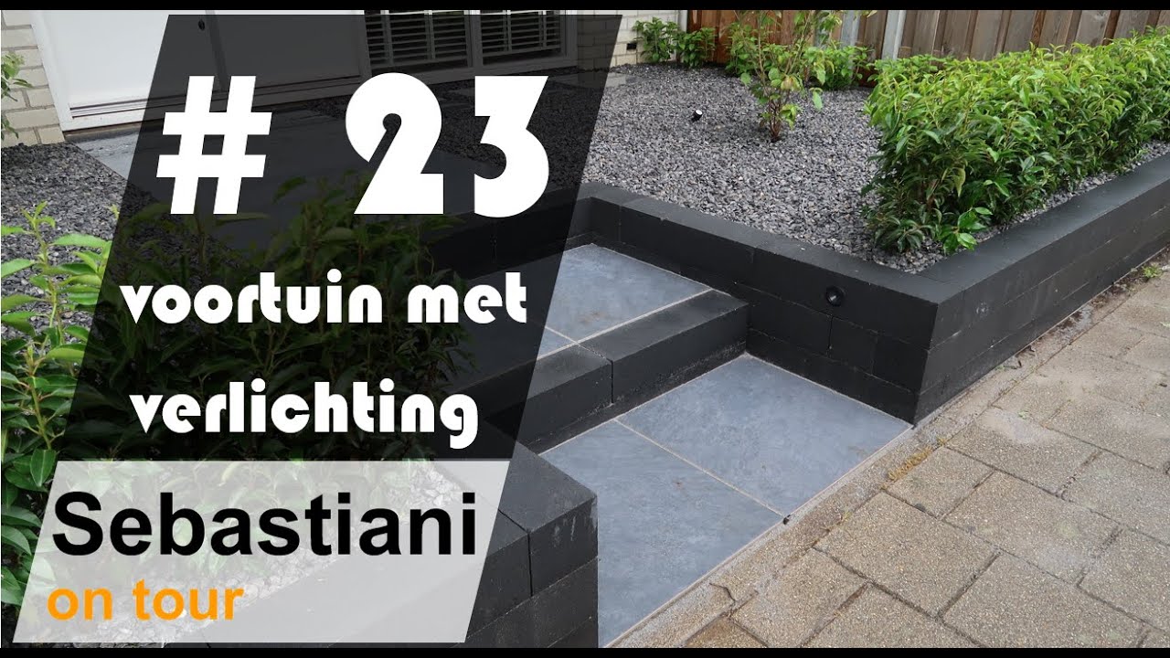 voortuin met verlichting SEBASTIANI ON TOUR #23