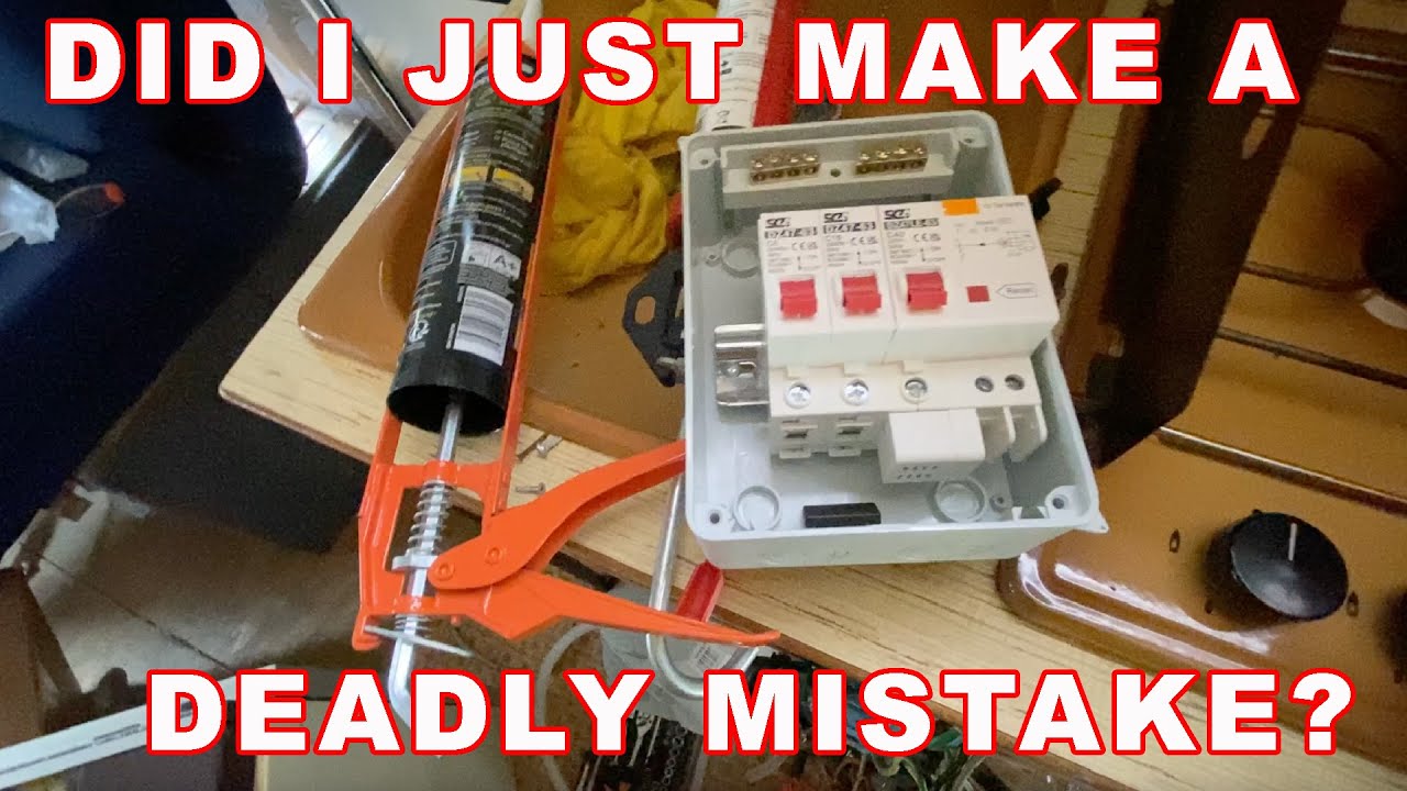 1983 Rapido 410 Motorhome renovation - ALMOST made a BIG MISTAKE on 230V