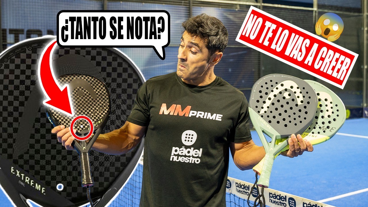 PALA SIN AGUJEROS, &iquest;FUNCIONA?&iquest; REVOLUCIONAR&Aacute; las PALAS de Padel? | Head Extreme One Mejora tu Padel