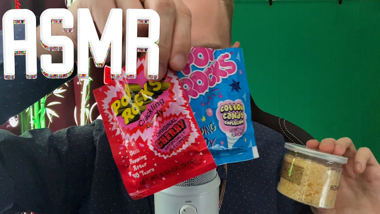 АСМР ШИПУЧКА 💥Взрывная карамель 🍬 ASMR Pop Powder 🍬 Pop Rocks