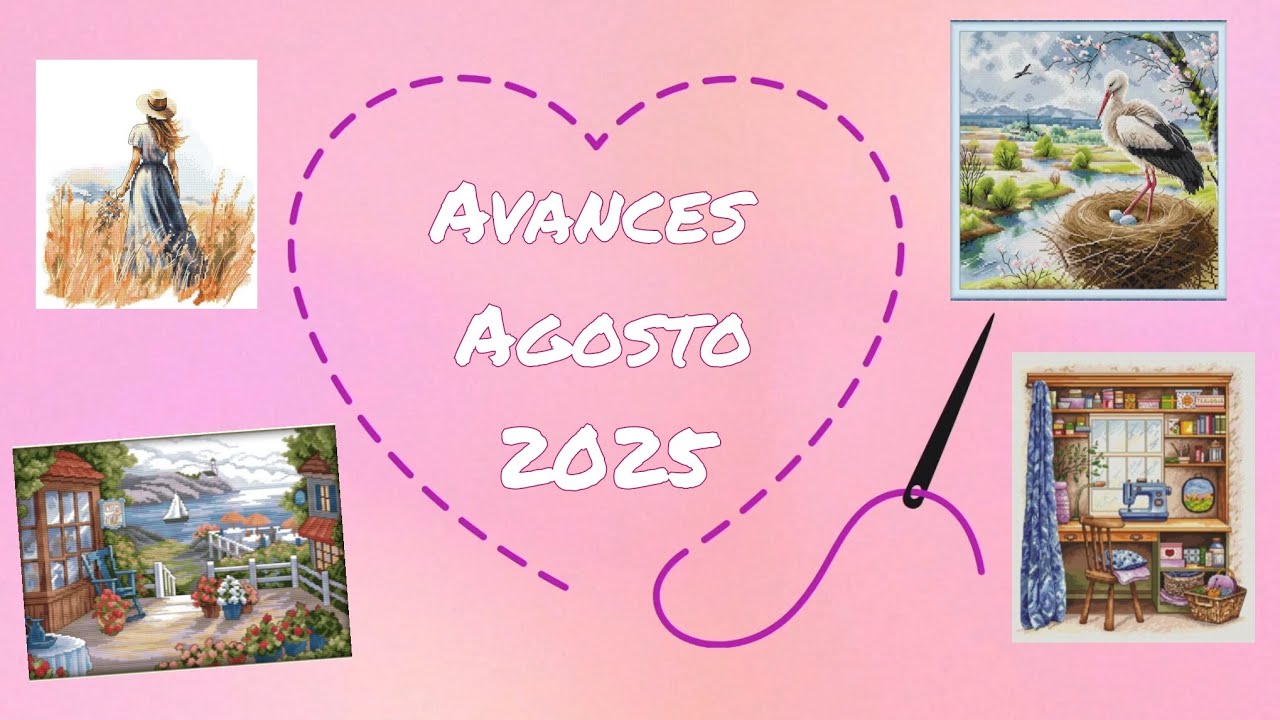 Avances agosto 2025 de #puntodecruz 