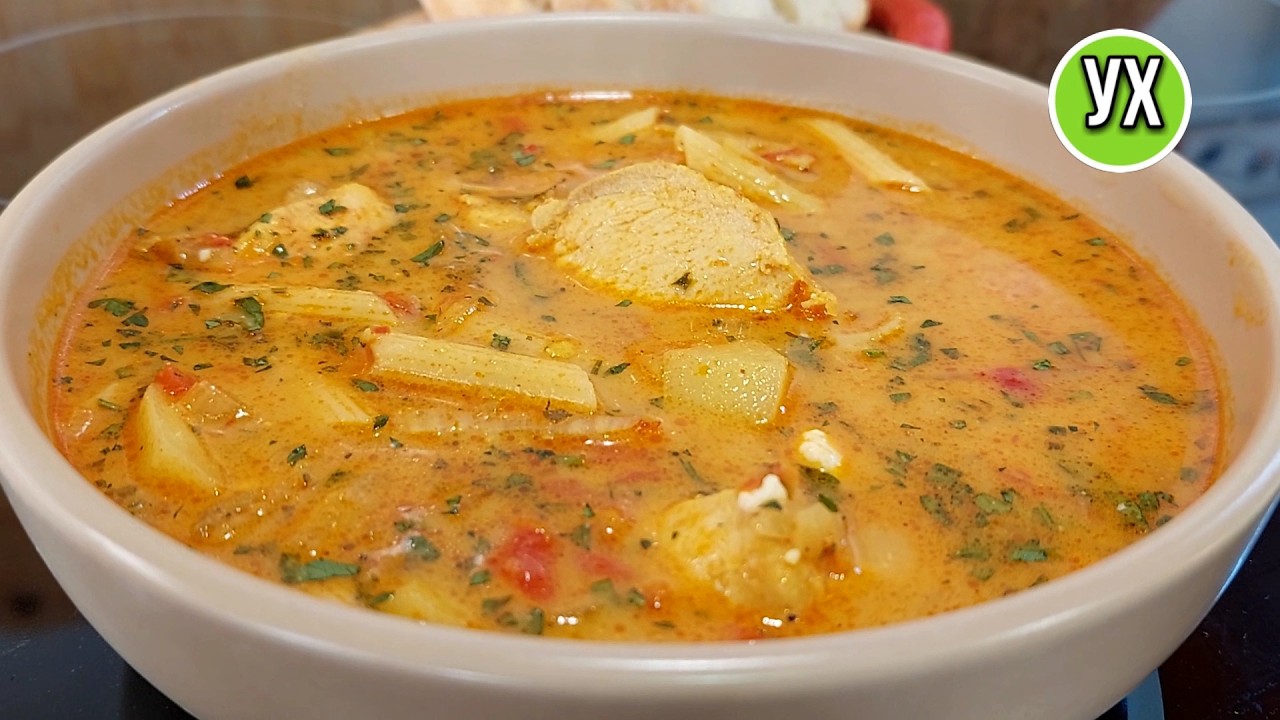 Когда нет времени на бульон, а нужен вкусный суп - выручает этот рецепт 
