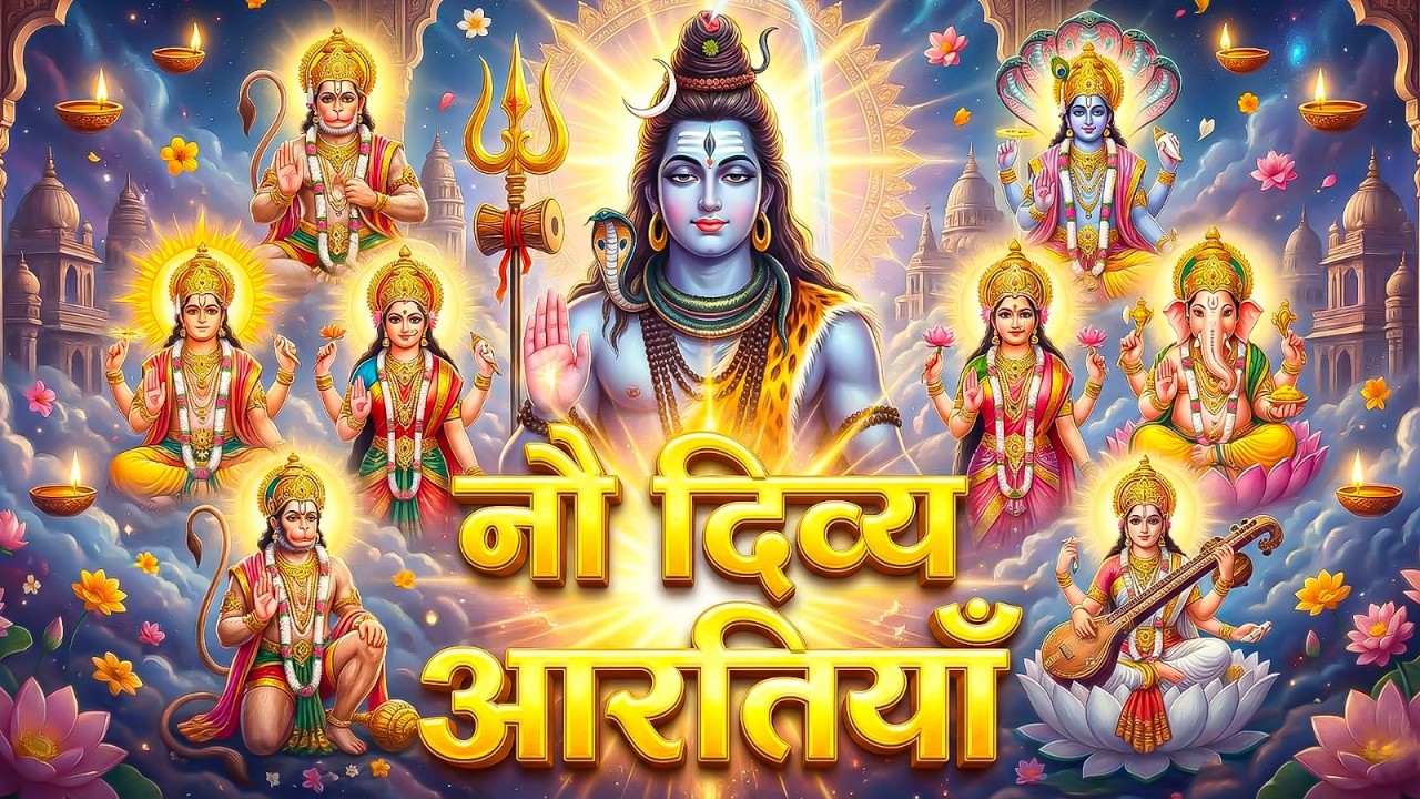 एक ही स्थान पर शिव, गणेश, हनुमान सभी आरतियों का पावन संगम | Suniye devi devtaon ki pavitra aartiyan