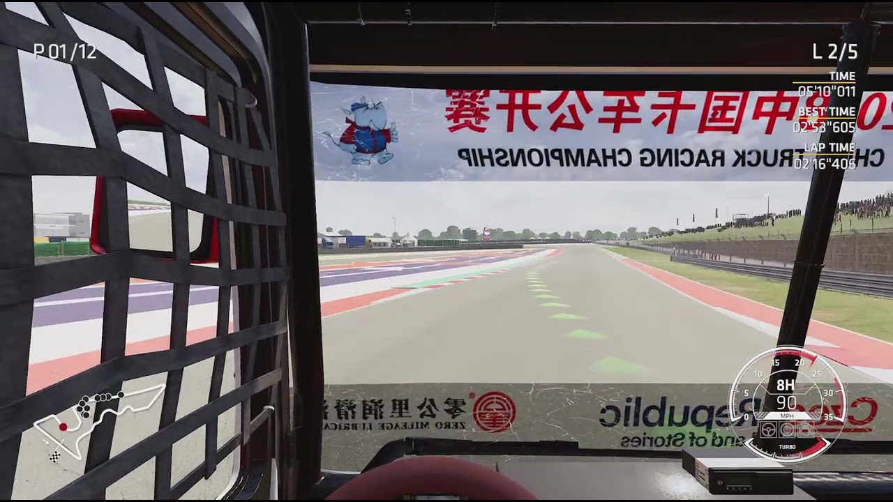 FIA European Truck Racing Championship Comparing to F1 Olly Bearman Texas Race