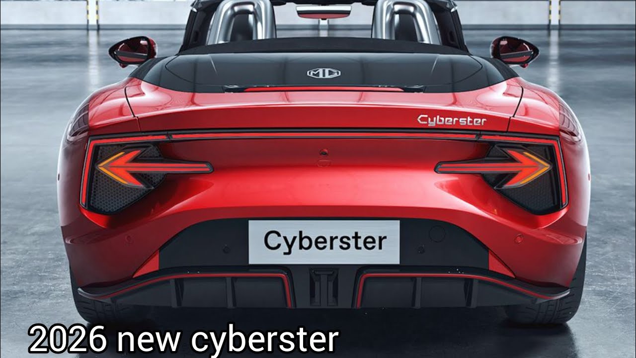 MG Cyberster 2026 โรดสเตอร์ไฟฟ้าเปิดประทุน ดีไซน์ล้ำ แรงเร้าใจแห่งอนาคต ⚡🚗