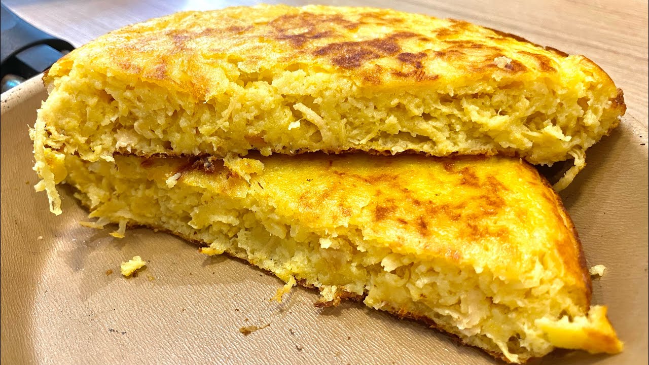COM UM PEDAÇO DE BATATA DOCE E 01 OVO EU SALVO MEU CAFÉ DA MANHÃ OU LANCHE - SEM TRIGO