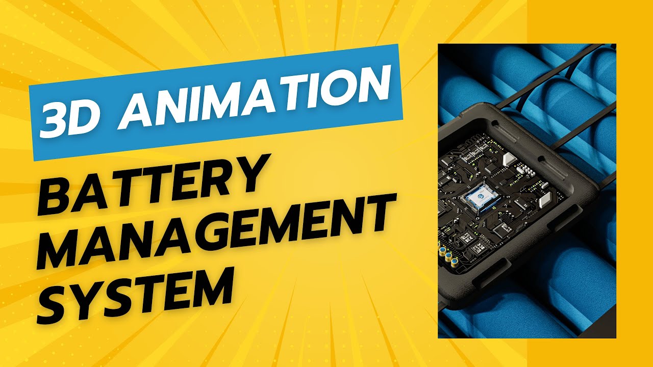 3D Animation | What is a Battery Management System? | BMS | Simple Explanation