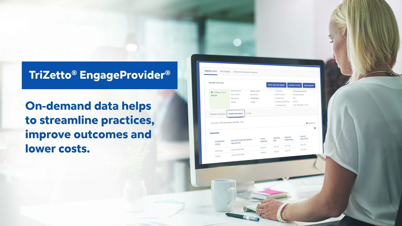 Modernize Provider Services | TriZetto EngageProvider | Cognizant