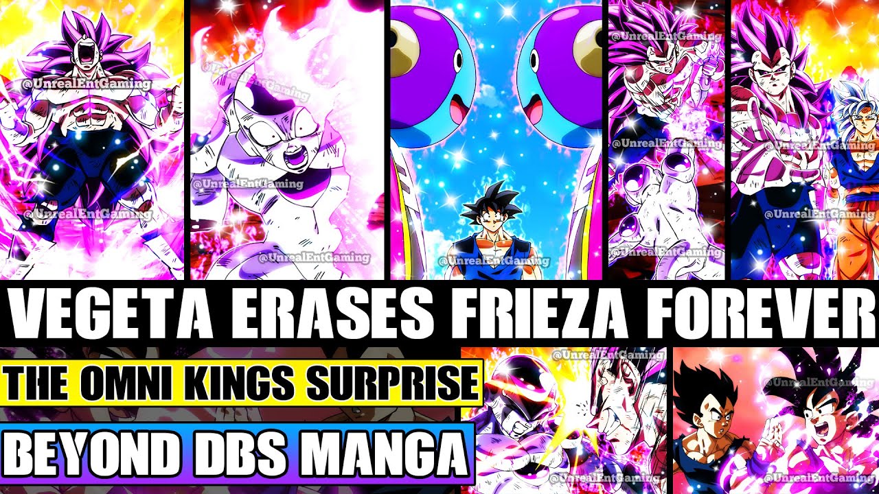 Beyond Dragon Ball Super Mastered Ultra Ego Vegeta Erases Frieza! The Omni Kings Surprise On Earth!