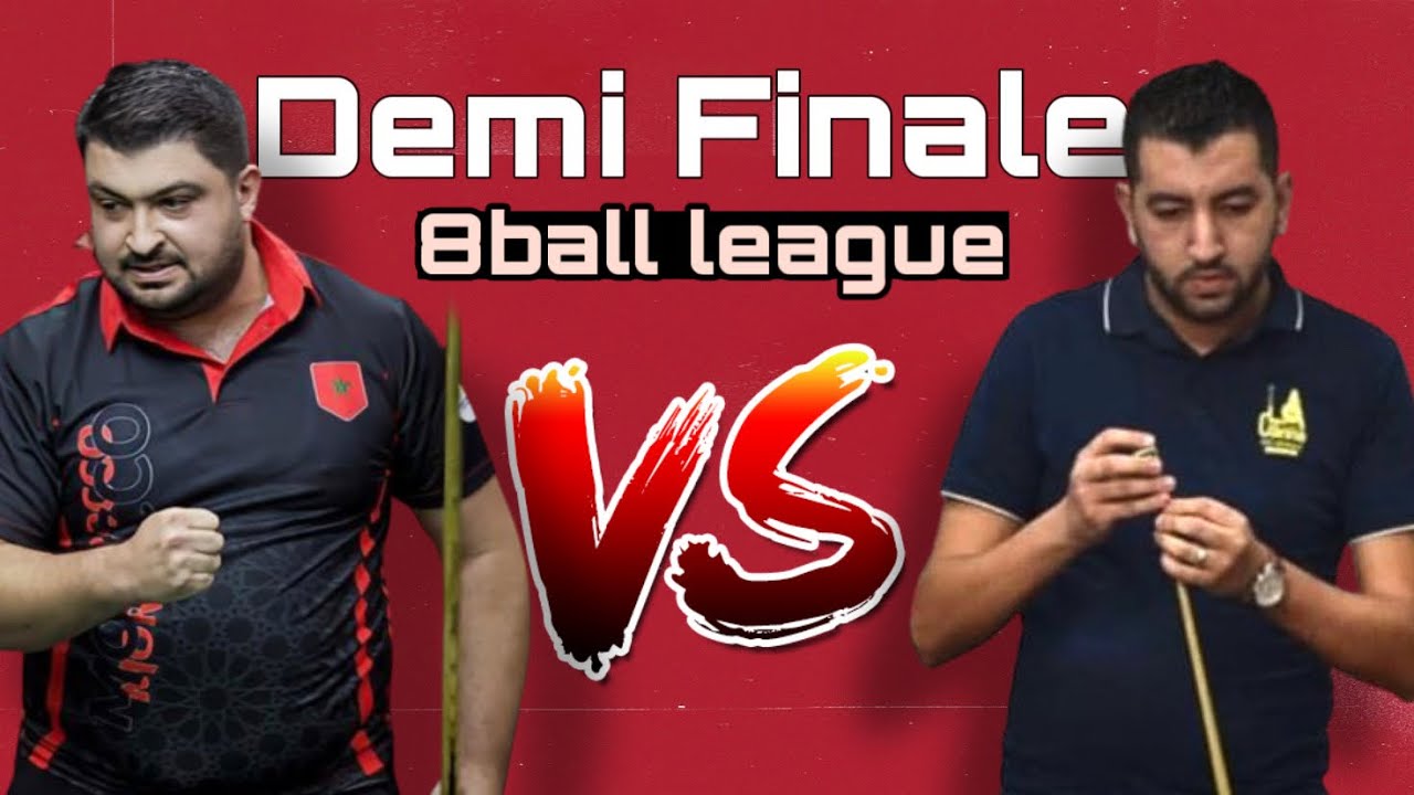 Abderrahim Bendouro vs Youssef Essalam - Demi Finale (8Ball Moroccan League)