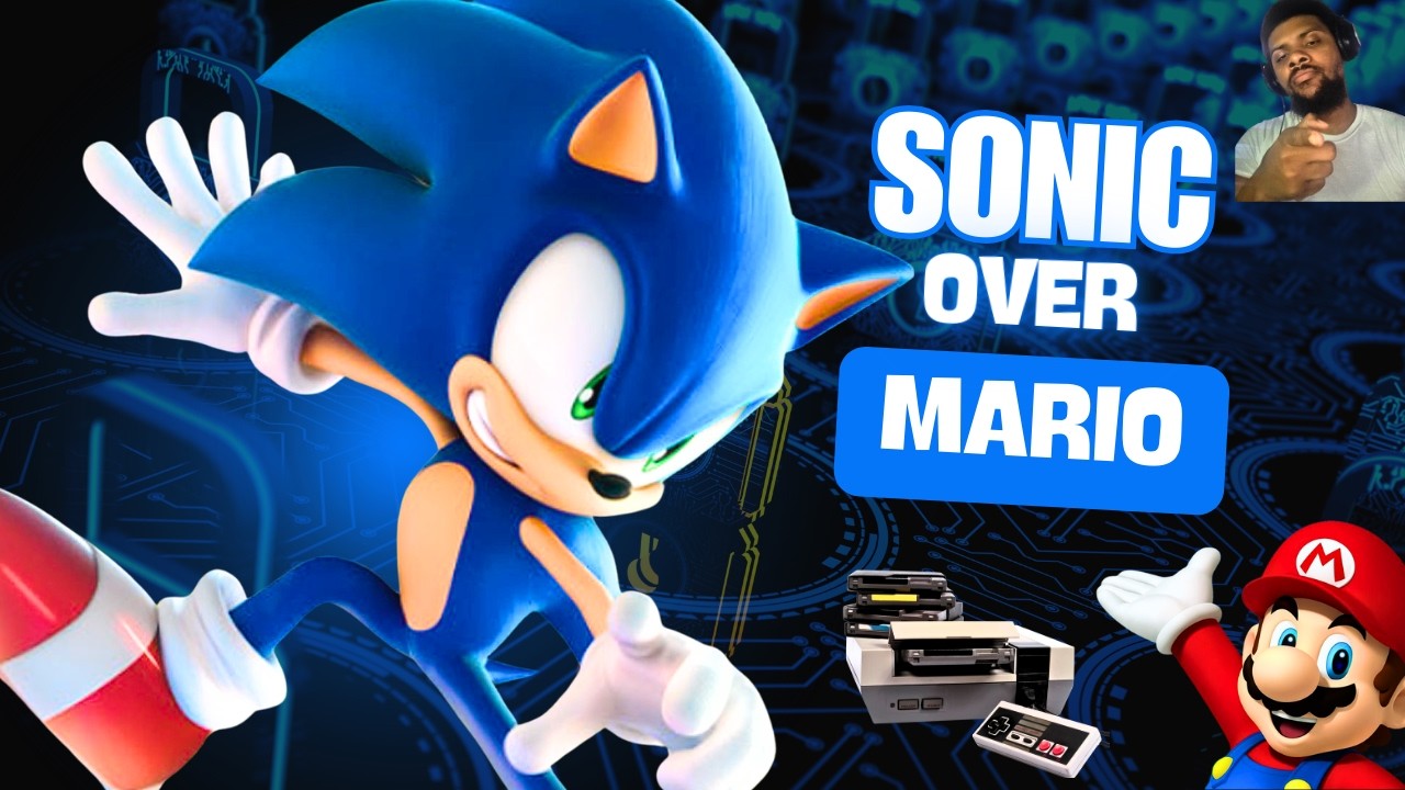 So let me explain why I GRAVITATED towards Sonic The Hedgehog over Mario