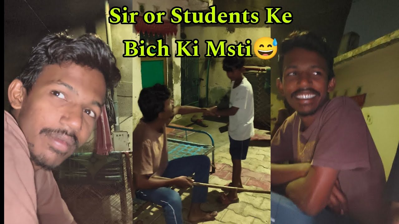 Sir or Students Ke Bich Ki Msti😅 | Manish_Vlogs | #firtsvlogs #funnyvlog #vlog #youtube #minivlog 