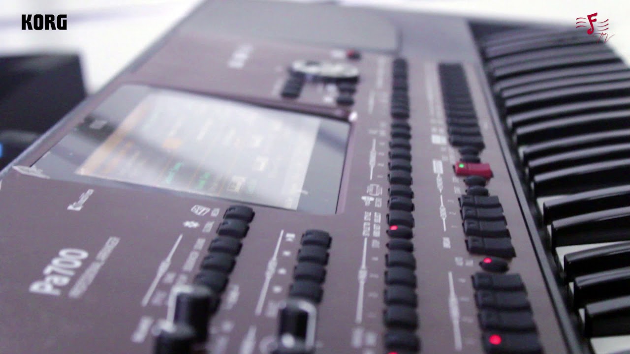 Korg - PA 700 - MP3 Feature
