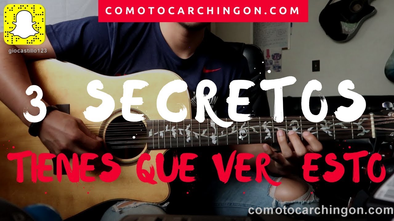 3 Secretos Para Poder Tocar Cualquier Cancion En La Guitarra | Requinto Tutorial | Jovanny Castillo