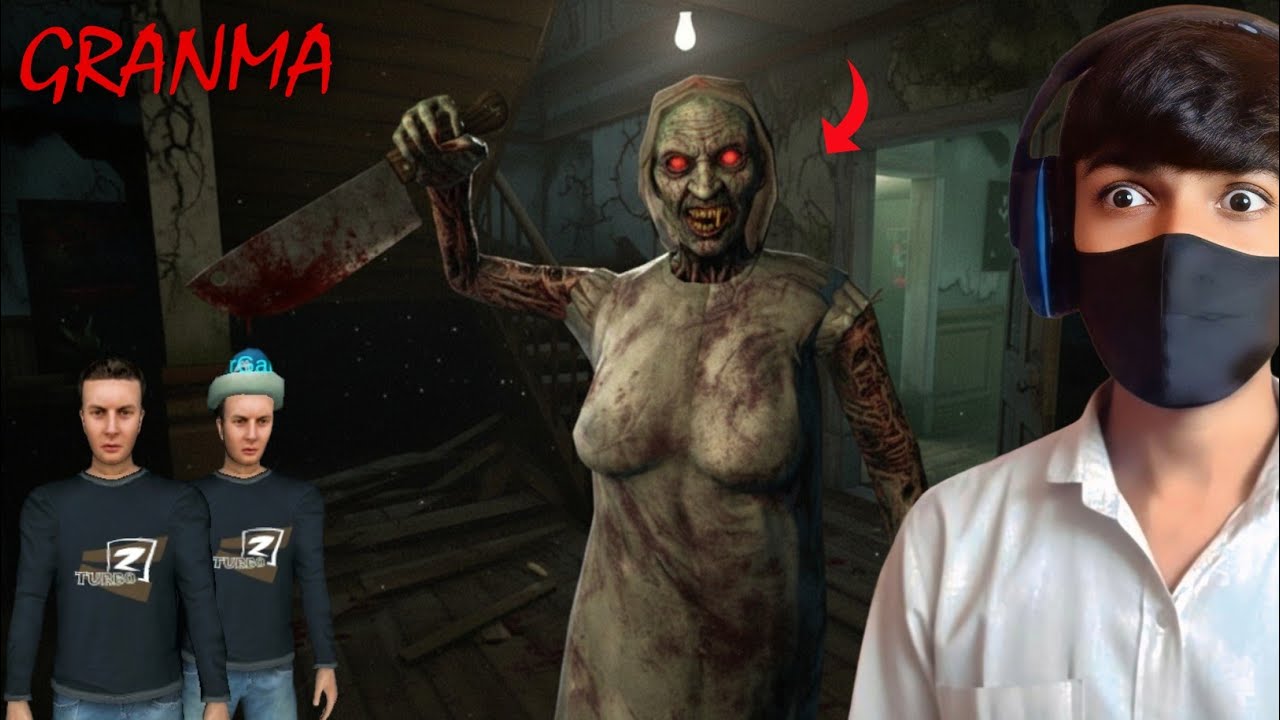 Granma Kidnapped Us In Her Besment | Granma Horror Multiplayer #1