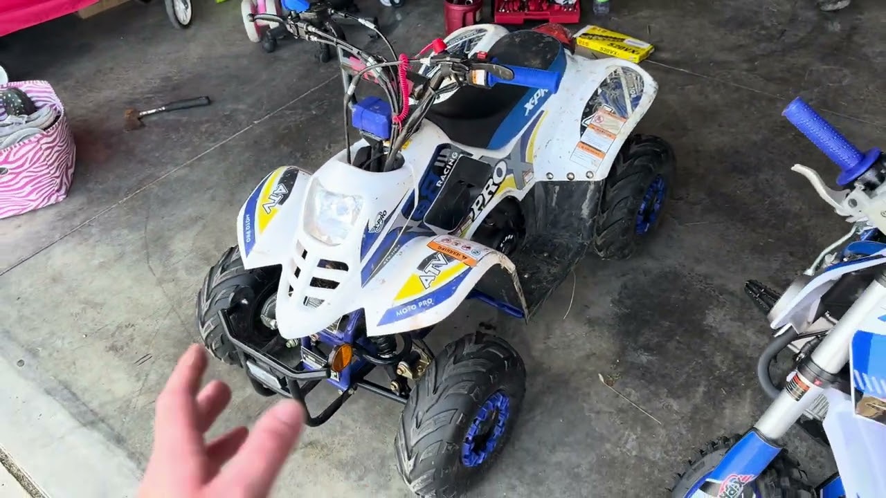 X-Pro x15 110cc Dirtbike & X-Pro Bolt 110cc ATV REVIEW (Part 2)