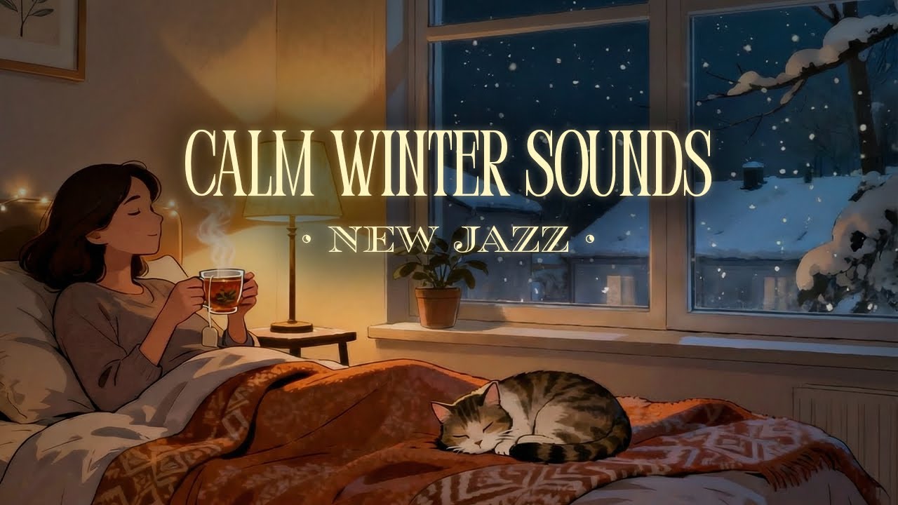 Warm Winter Jazz at Home ☕ Relaxing New Jazz for Calm Evenings