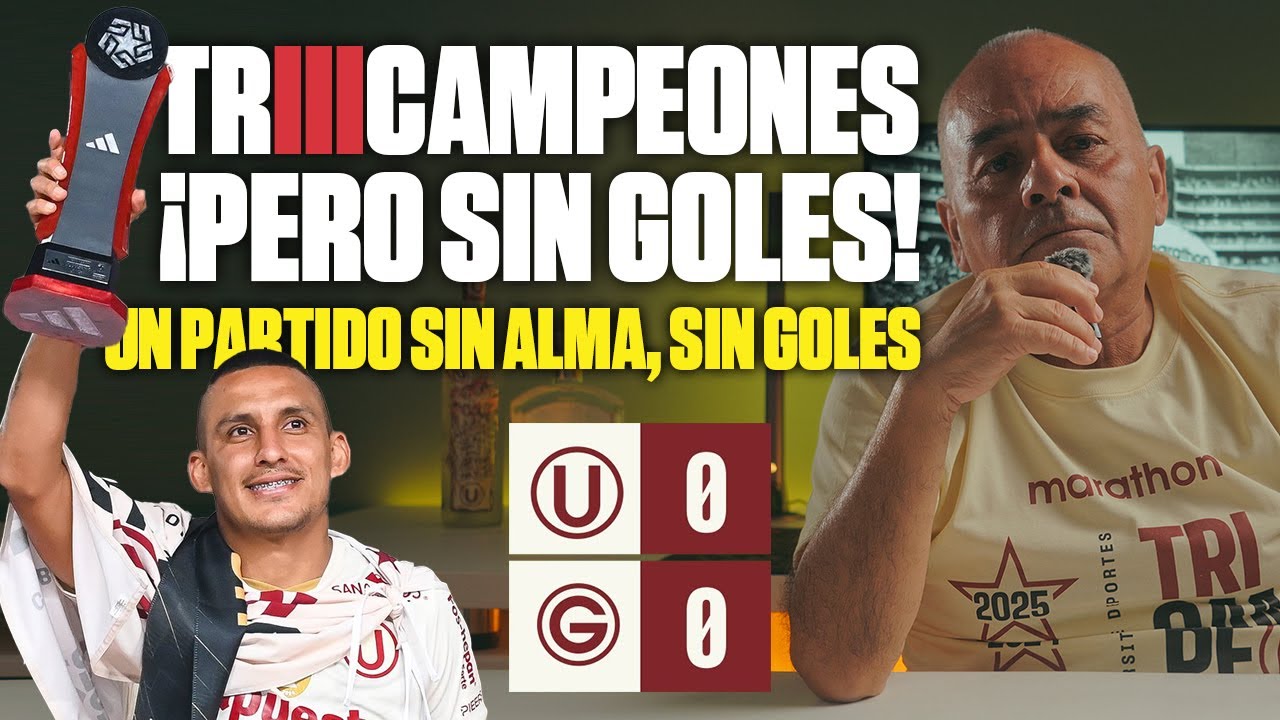 EL TRICAMPEONATO DE LA &ldquo;U&rdquo; Y LA VERG&Uuml;ENZA DE FOSSATI EN LA FINAL