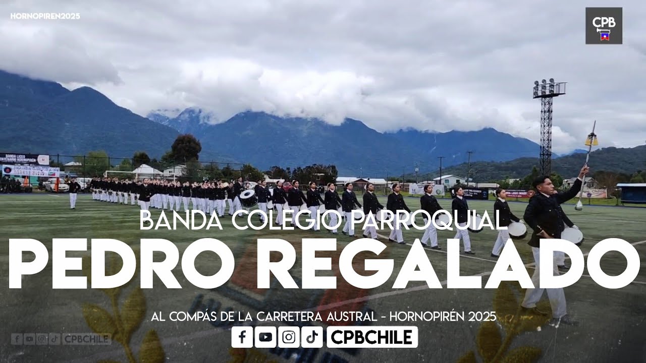 Banda Pedro Regalado Videla del Colegio Parroquial de Andacollo - Hornopir&eacute;n 2025