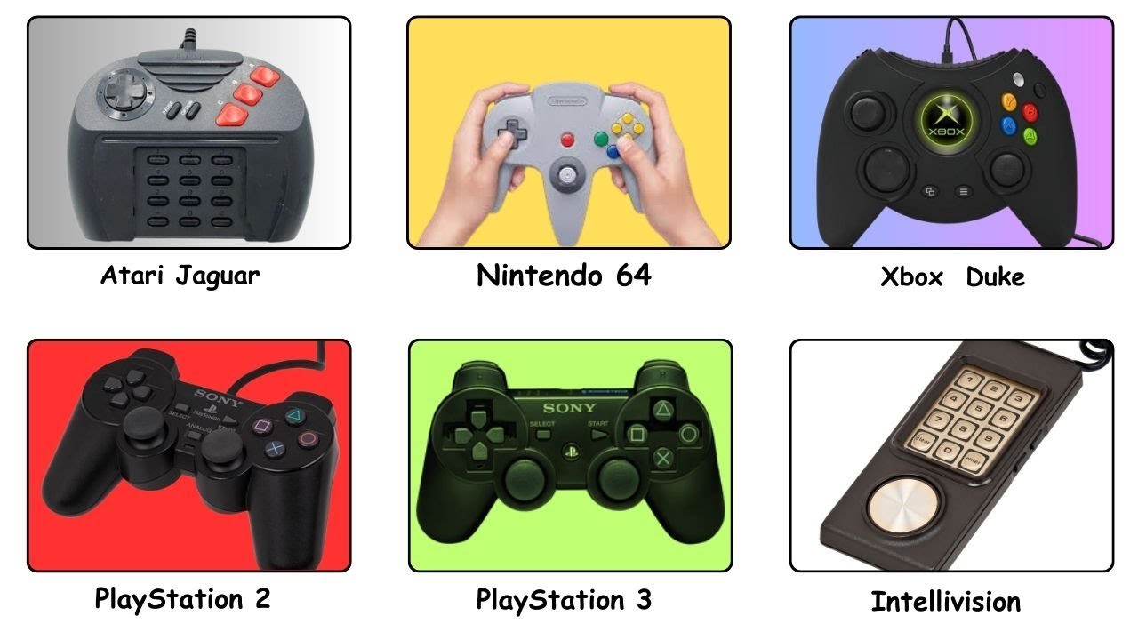 Every Console's WORST Controllers Explained In 8 Minutes