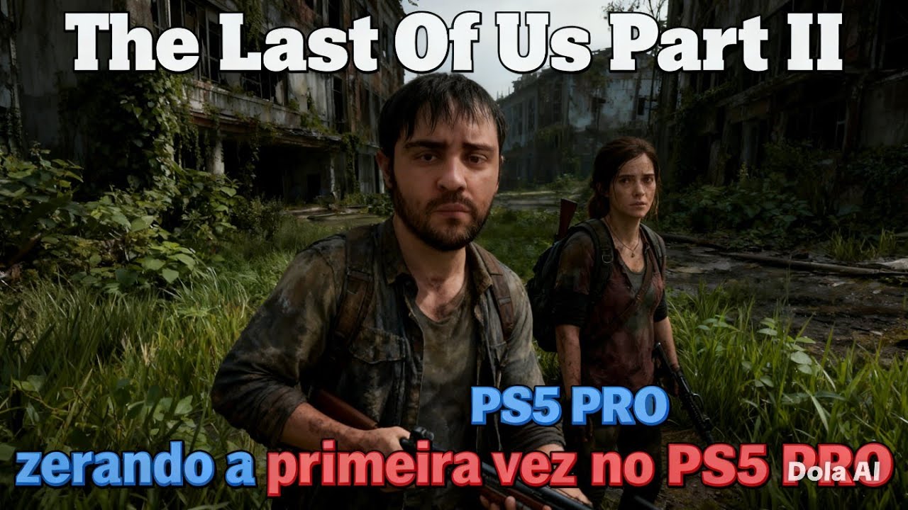 ✅ THE LAST OF US PARTE II : PRIMEIRA VEZ JOGANDO NO PS5-PRO
