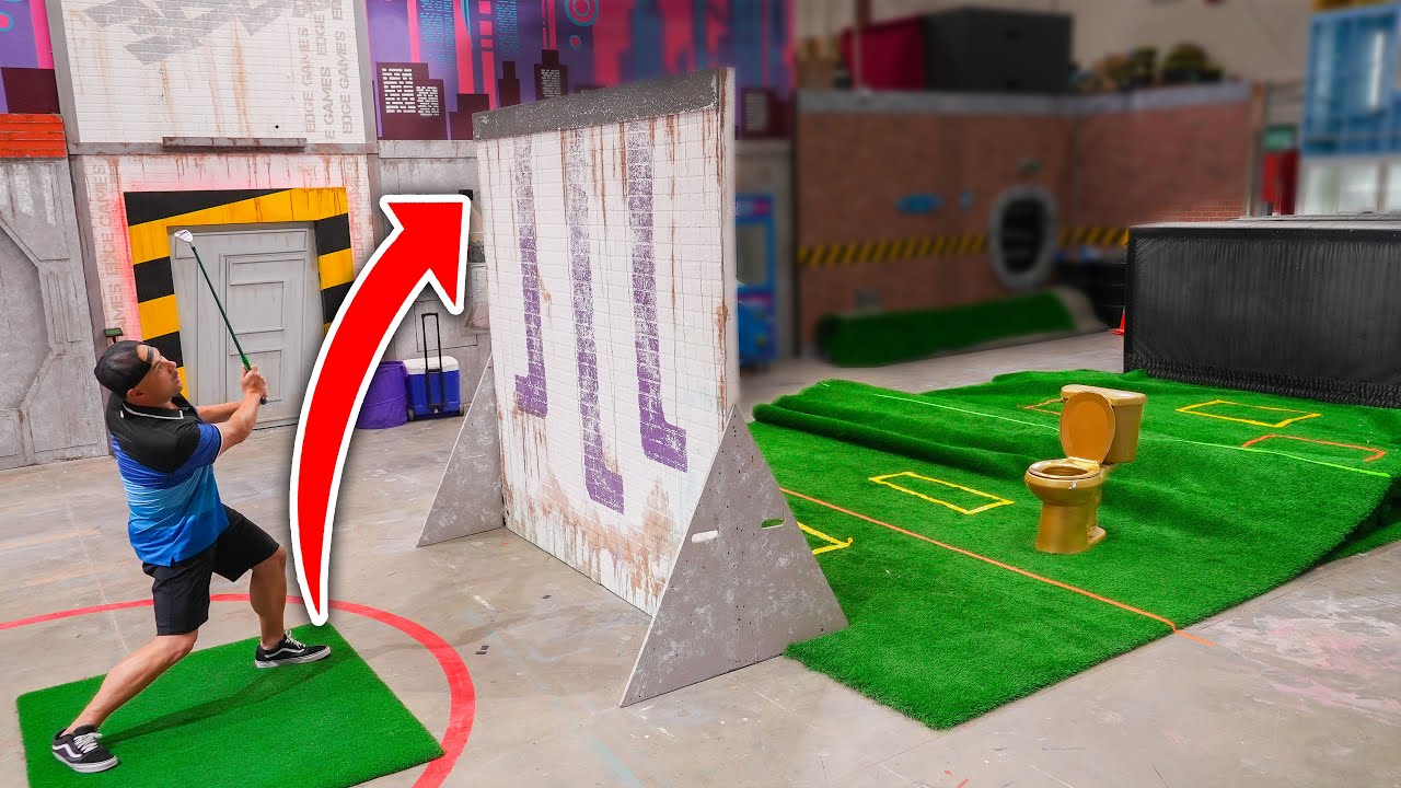 Crazy FLOP WALL Battle! // Exp Golf