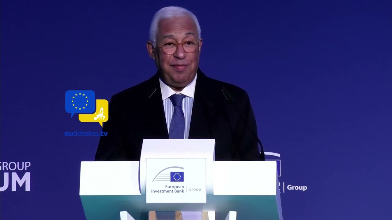 Европа жаждет будущего! Антониу Коста представляет видение конкурентоспособности ЕС на форуме ЕИБ...