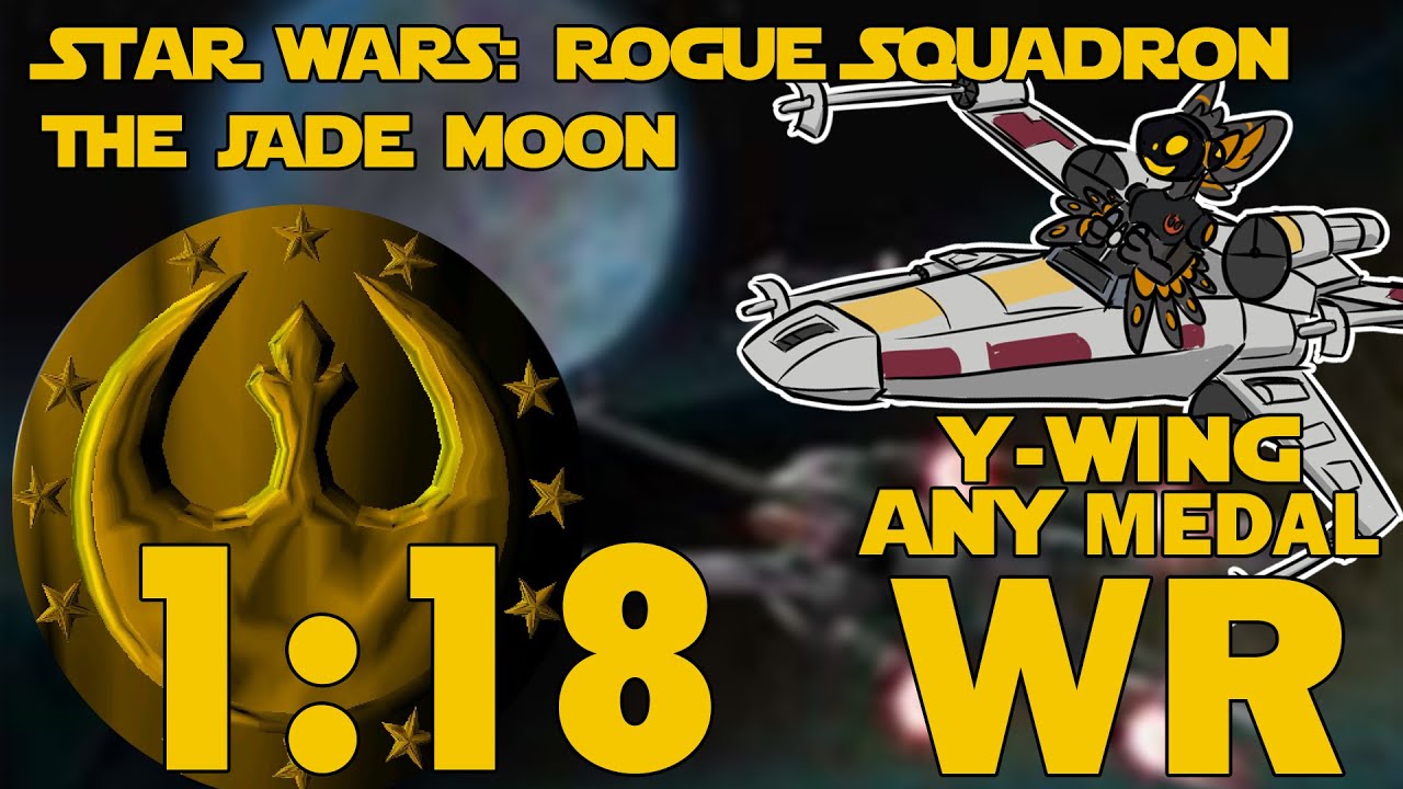 Star Wars: Rogue Squadron 3D | The Jade Moon Speedrun | Y-Wing | 1:18 (WR)