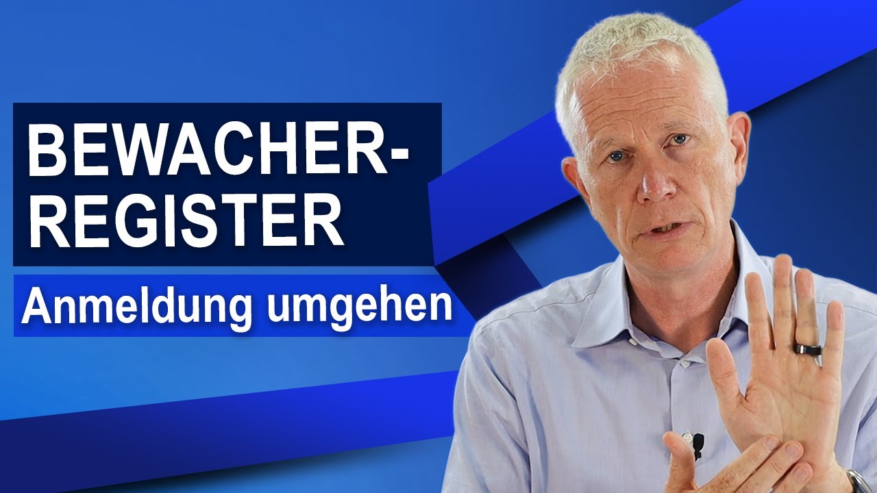 Achtung Betrug! Wenn Gewerbetreibende die Anmeldung beim Bewacherregister umgehen (2023)