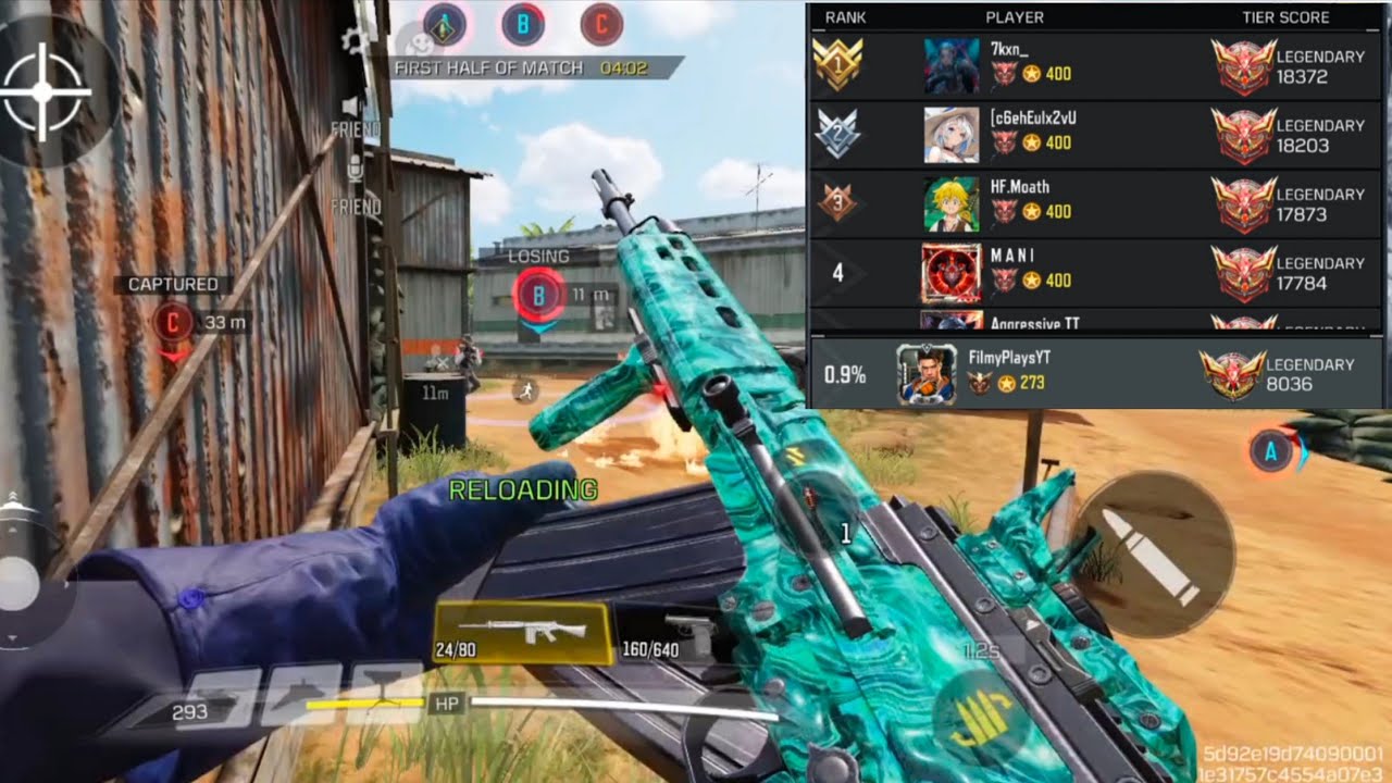Is this Oden 's alternative? LAG vs Oden which is best ! CODM legendary Rank gameplay 