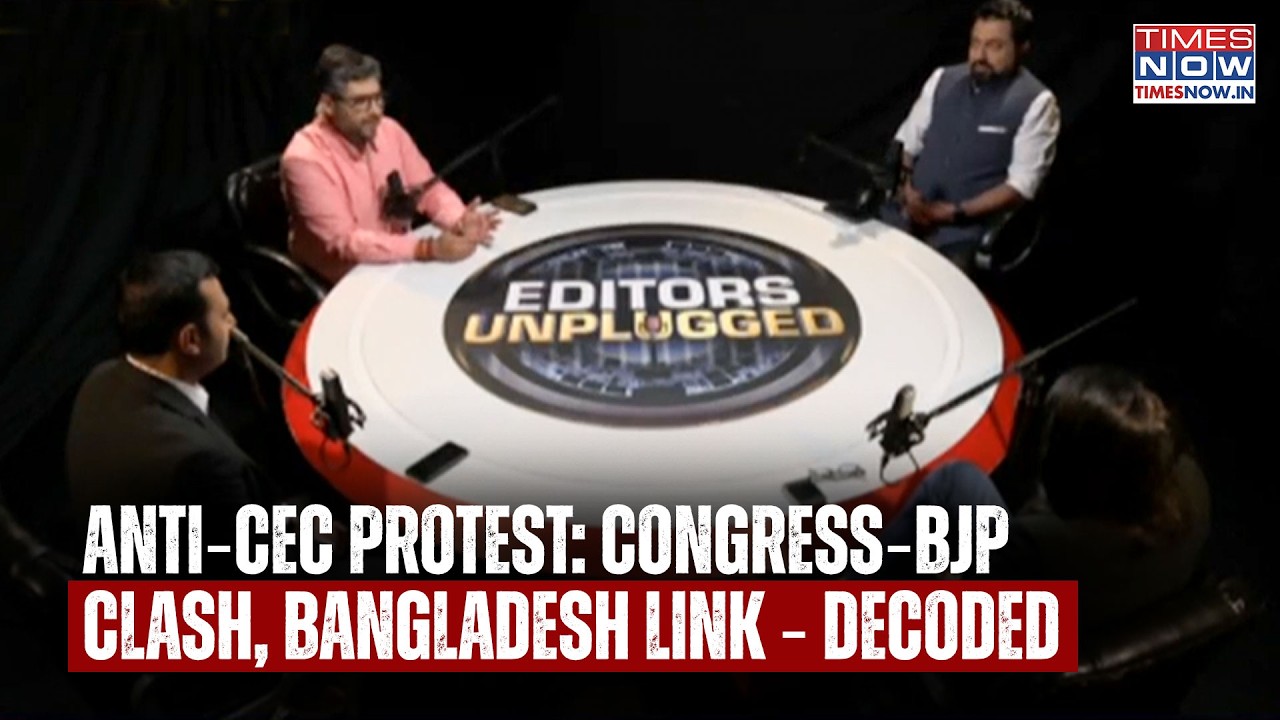 Anti-CEC Showdown: Congress, BJP Clash Over CJP Protests, Bangladesh Link | Editors Unplugged