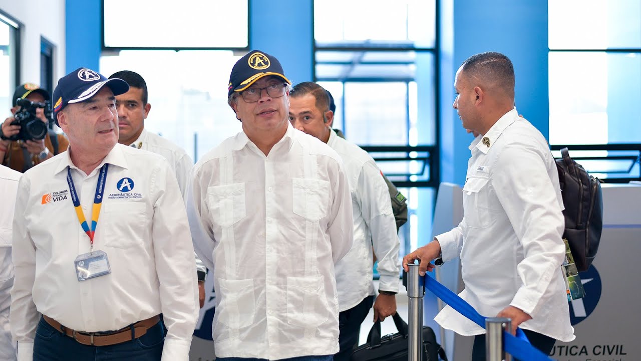 Inauguración de la nueva terminal de pasajeros del Aeropuerto El Embrujo de Providencia