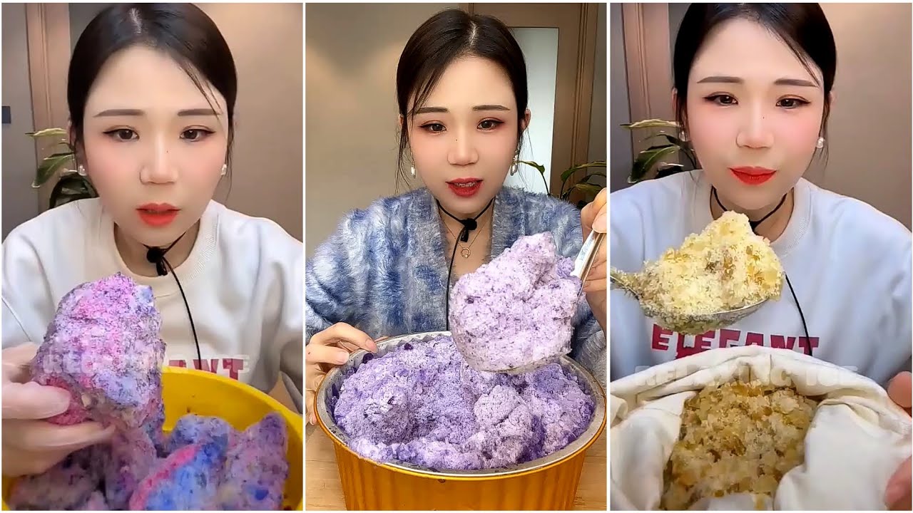 ASMR ICE EATING / MUKBANG