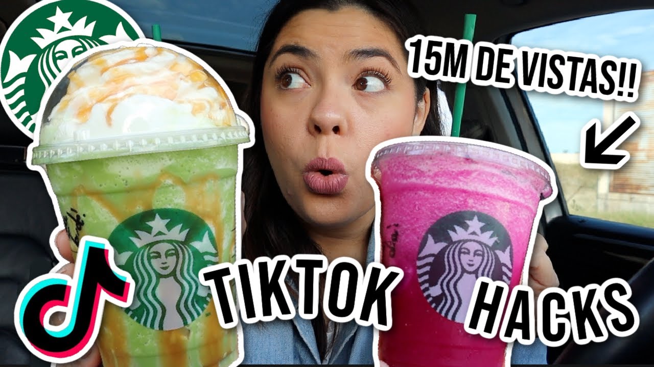 Menu Secreto de Starbucks *bebidas virales de TIKTOK* !! | RebeO