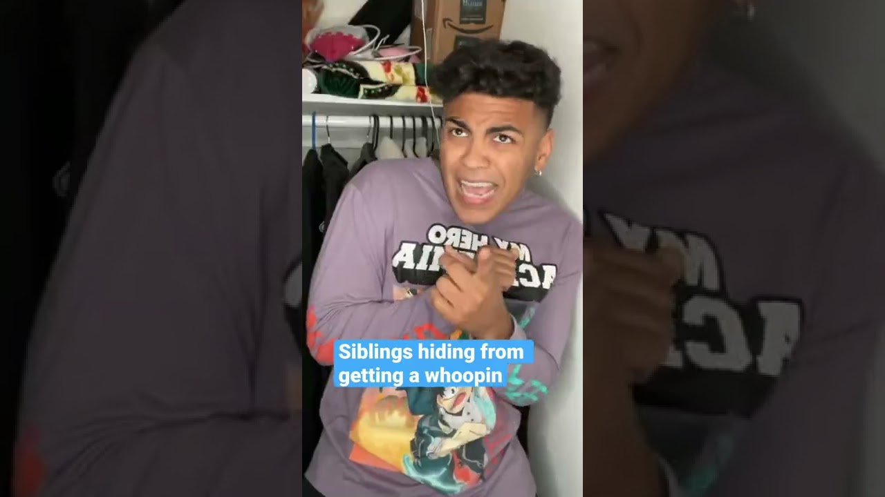 NEVER HIDE WITH SIBLINGS, IT WONT END WELL🤢😂 #shorts #viral