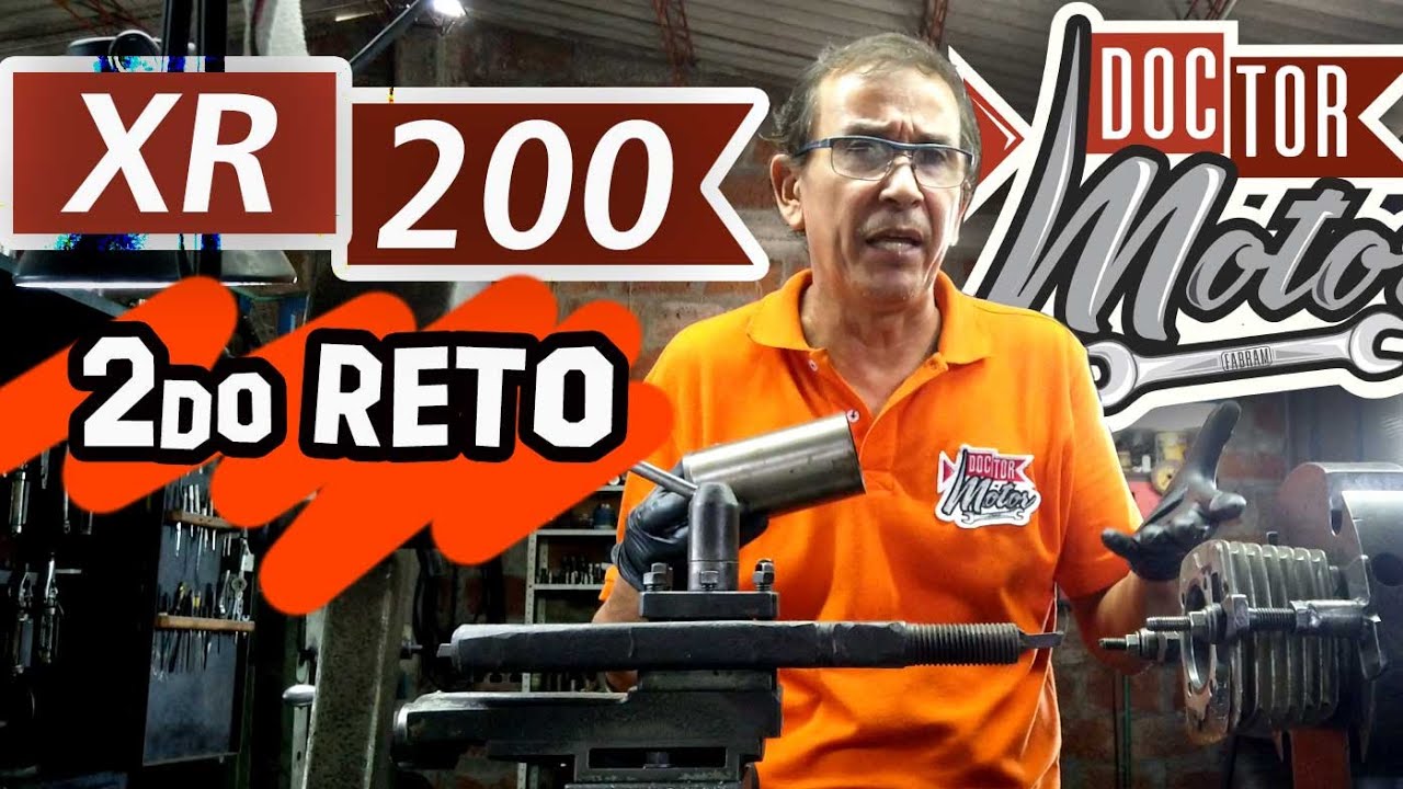 Encamisado de cilindro de moto 4t - XR200 Honda   2 Reto cumplido   encamisada y rectificada