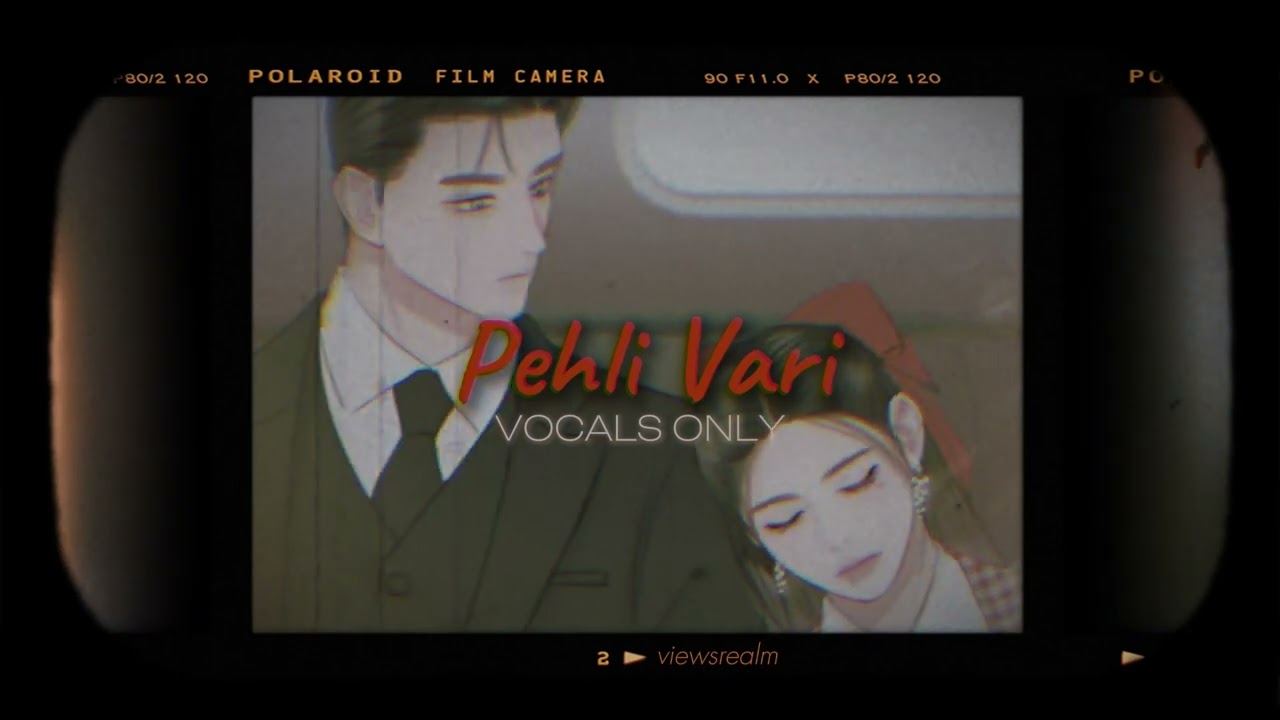 MITRAZ - Pehli Vaari | VOCALS ONLY | ft. Reiha Ali