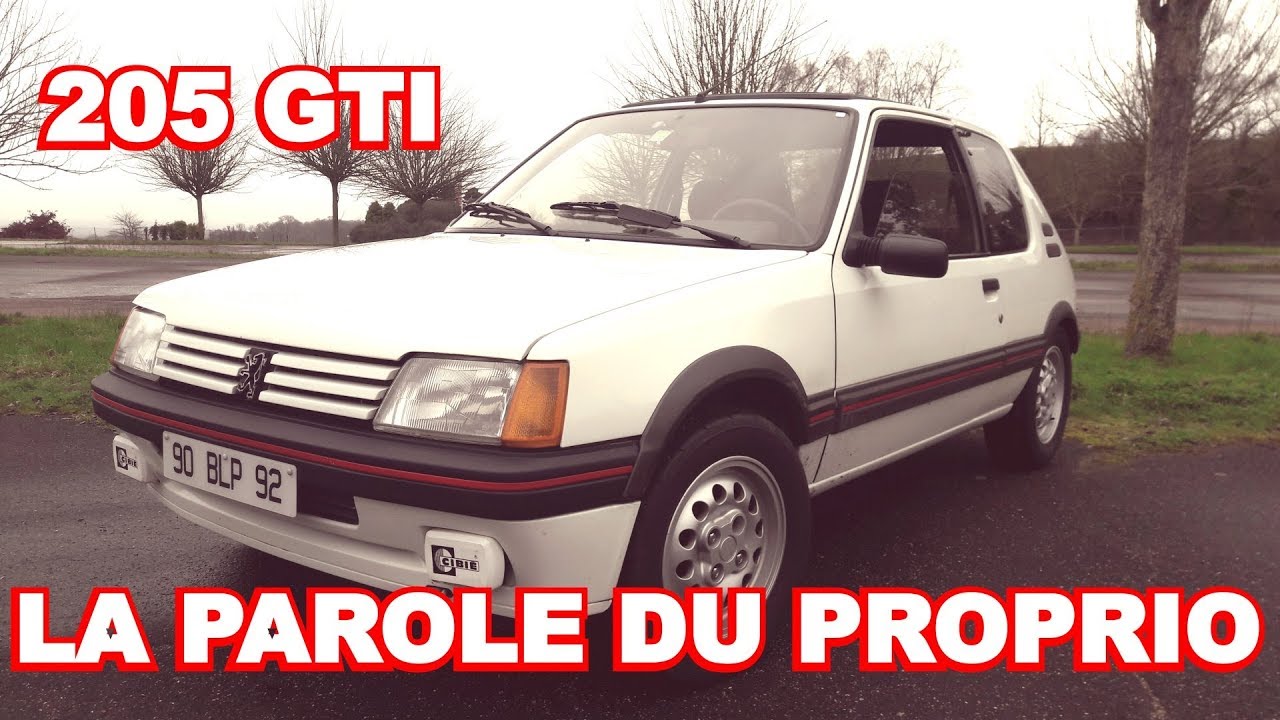 PEUGEOT 205 GTI !! LE PROPRIO NOUS EXPLIQUE 👍😉 EP1