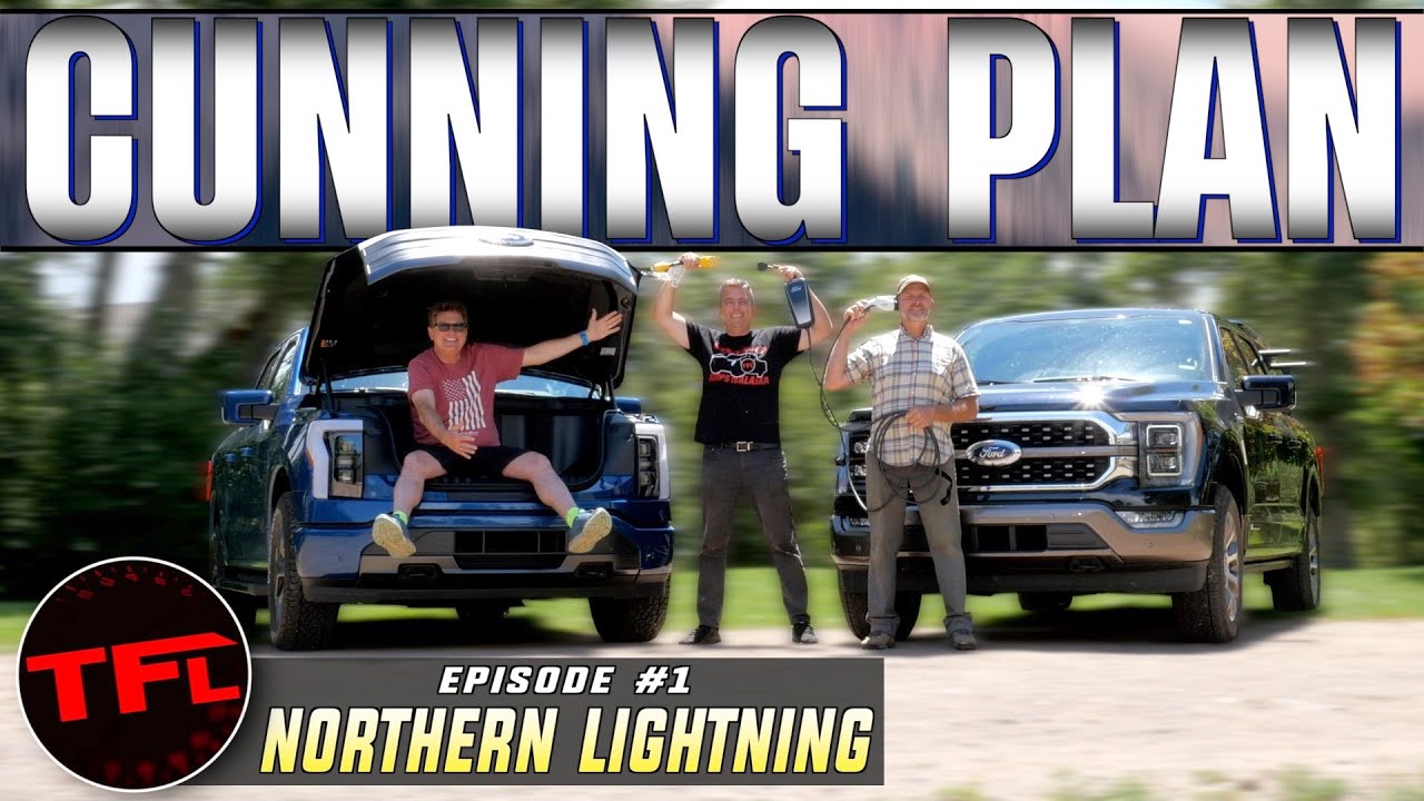 Вот наш хитрый план: как проехать 3500 миль на электромобиле Ford F-150 Lightning до Дедхорса, Ал...