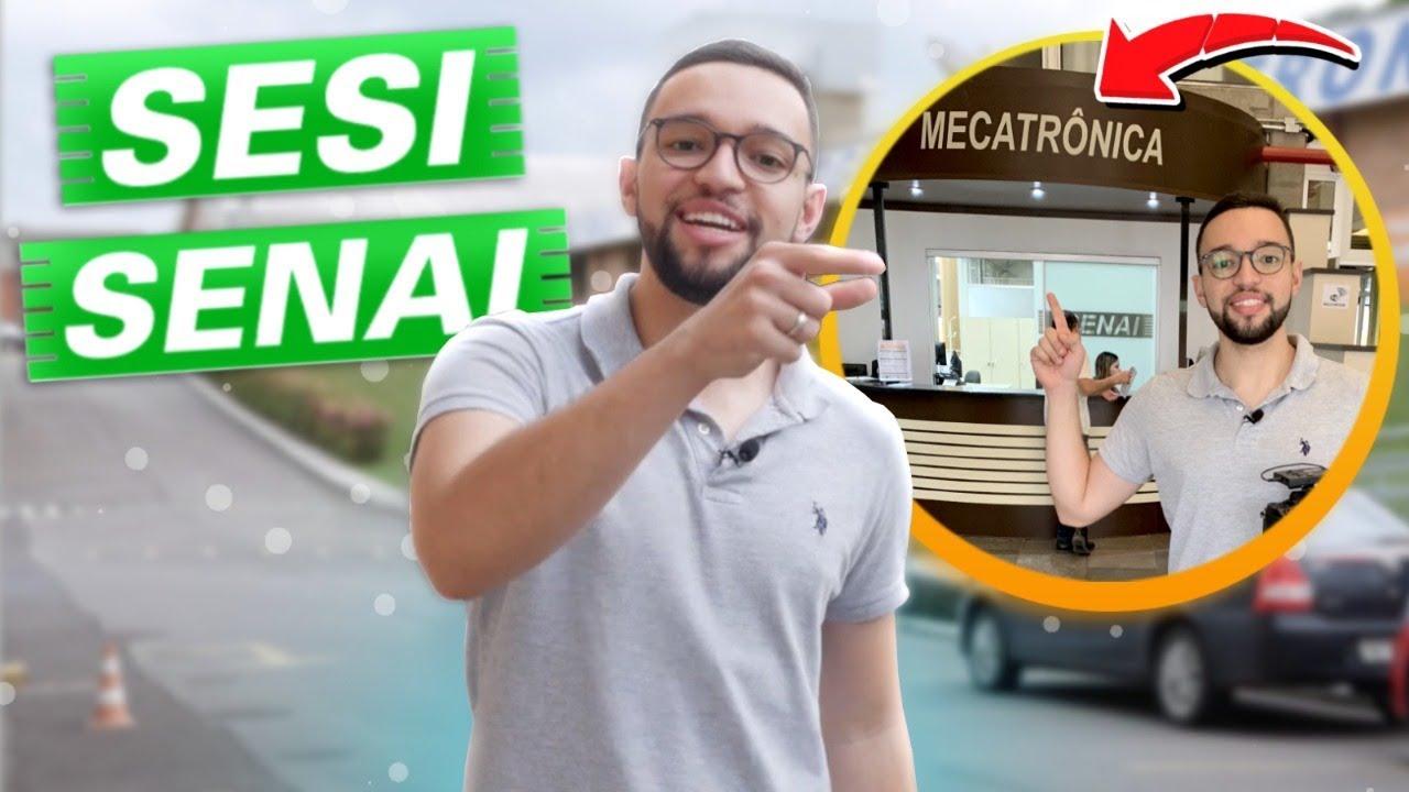 O que é MECATRÔNICA e o que fazem por lá?! | VIVENDO SESI E SENAI